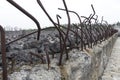 Monument to the victims of the Nazi German extermination camp, BeÃâÃÂ¼ec, Poland Royalty Free Stock Photo